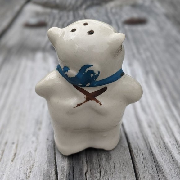 Novelty Salt and Pepper Shakers Set Vintage Pig - Picture 3 of 8